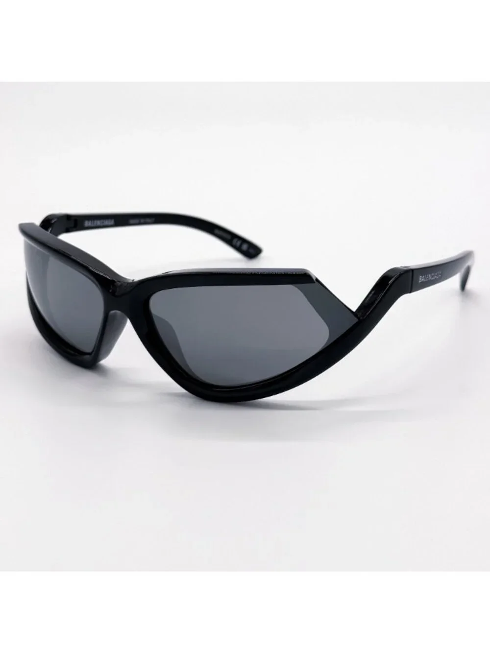NEW BALENCIAGA BB0289S 001 SUNGLASSES BLACK GEOMETRIC UNISEX EYEWEAR BALENCIAGA
